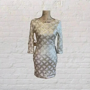 As U Wish Sequined Dress - Gold